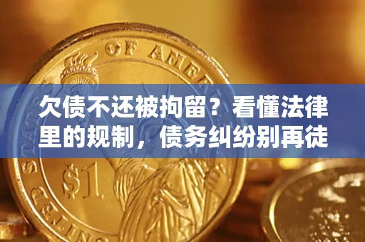 济南欠债不还被拘留？看懂法律里的规制，债务纠纷别再徒劳奔波