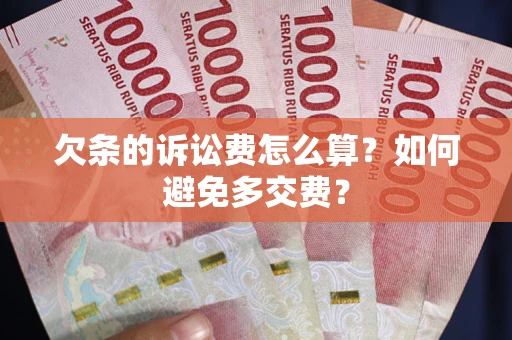 济南欠条的诉讼费怎么算？如何避免多交费？